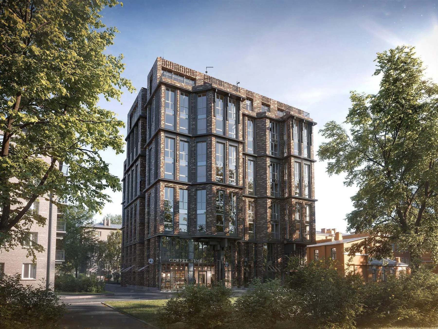 Akzent architectural visualization project preview